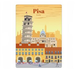 Pisa Italy Souvenir Magnet